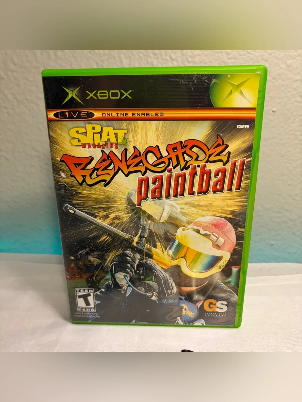 Splat Magazine Renegade Paintball (Microsoft Xbox, 2005) Tested & Works Videogme